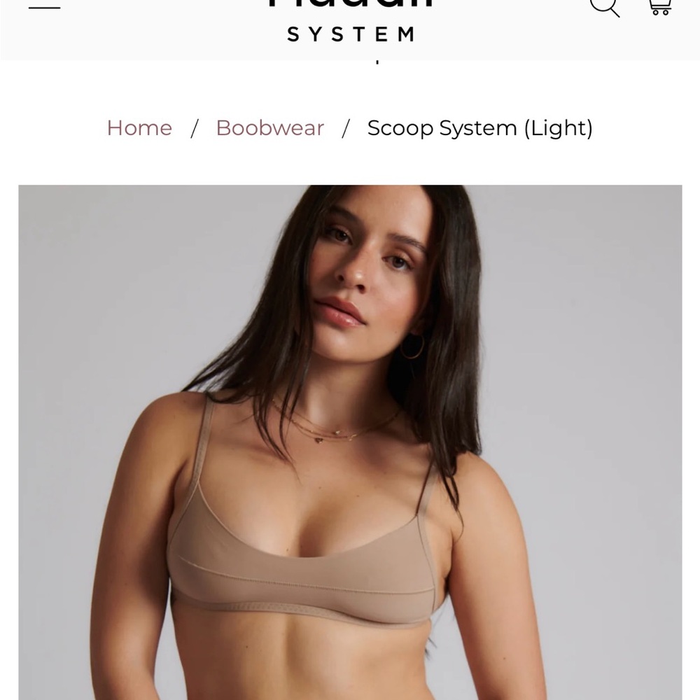 NWT Nuudi System Scoop in Light | Size MM
